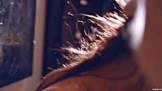 Horny slut Peta Jensen rough fucking with deep creampie