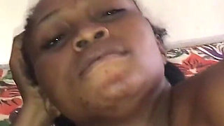 African Girl Striptease