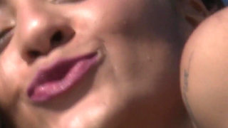 Sandy Cortez Destroyed by Huge Cock in Luxury Speedboat!