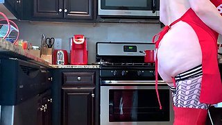 Imagine coming home from work and I---m in the kitchen