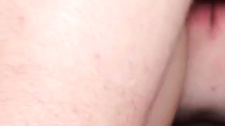 A Busty Woman Sucks and Gets Fucked Hard While Smoking a Cigarette. Finally, He Cums in Her Pussy.