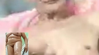 Video call sex to my chubby sexy wife