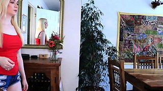 Identical Stepsister Surprise Visit Turns Naughty