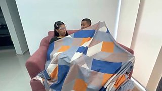 Step Sister and Me Get Down Under Covers