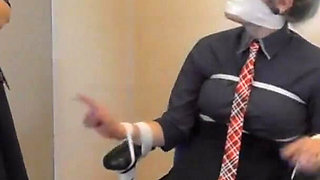 Luna Grey & Violet Haze - corporate bitches payback hD