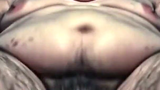 Horny Fat BBW Hairy Pussy Solo Masturbation - Moaning Wet Bush Orgasm