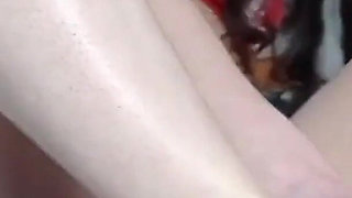 Shanaxnow Massage Oiled Feet Footjobs in White Stocking