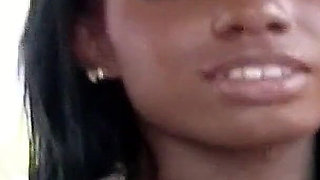 Interracial fuck with horny teen Mahlian and step brother
