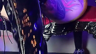 Rachel Rampage Latex Boots Worship