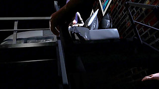 3D Big Boobs Asian Babe Have Her First Time BDSM Sex