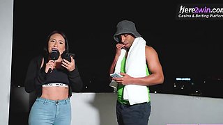 Celebrity Asian Girl Gets Anal with Big Black Dick
