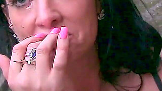 Cum Slut Wife Raven Raw Is Addicted to Dogging and Loves Sucking off Strangers Cocks and Getting Blasted in Cum