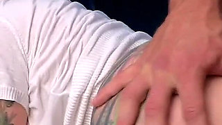 Dirty Cum PAWG Tattooed MILF Slut Tallulah Thorne in Hardcore DP Threesome with Two Hung Bwc Studs