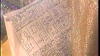 A stunning blonde dressed like an Egyptain queen fucks like a bed maid