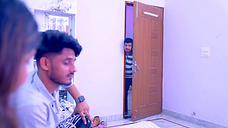 Indian hot wife cheated by fucking her husband's friend when she need sexual pleasure