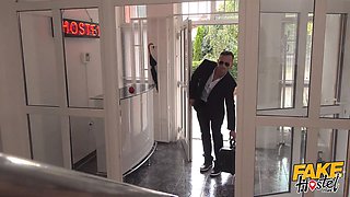 Act and sex as perspiring imperious cougar manages her assassin - fake hostel