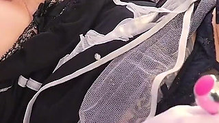 French Maid Nicole's Sexy Solo
