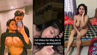 Indian Mallu Bhabhi Displays her Immense Funbags and Pulverizing