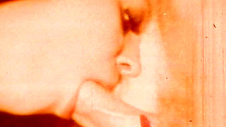 Sepia Vintage Anal Loop with Close-up Retro Backdoor Worship
