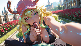 Lucoa Dragon Queen Of BBC (Miss Kobayashi's Dragon Maid) - ATKINS HEAVEN
