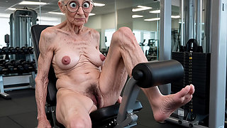 Old Ladies in the Gym