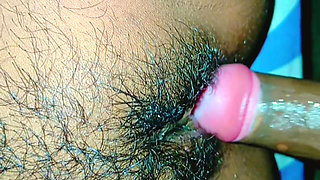 Boss enjoy with his survent fuck her pussy very softly lunching her pussy fuck his pussy with big cock
