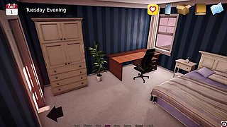 Joy Stick Cinema Hentai: Succubus Captain Bakes Cake in Magic House - Anime Sex 3D Animation