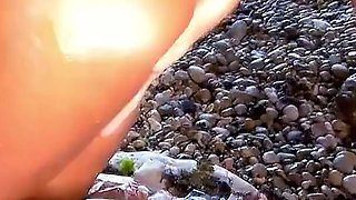 Step dad fucks horny Latina teen Noe on vacation at the beach