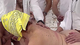Doctors Visit Turns Into Bukkake Group Sex Orgy