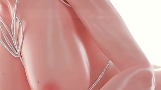 Mercy & One Red Rose - Overwatch 3D Animation Creampie in Tight Pussy