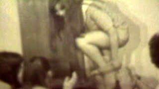 Classic Golden-age Orgy with Hairy Vintage Swingers