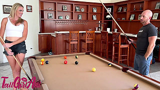 Bet on a Game of Pool and the Prize Was a Creampie