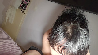 I Fuck My Wife While She Tells Me How She Fucked Her Gym Trainer. I Cum Inside Her