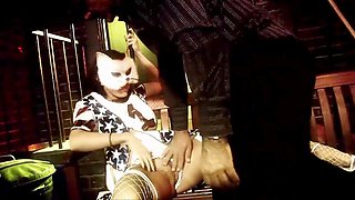 Lezley Zen gets dressed to impress for a steamy encounter with Ben English