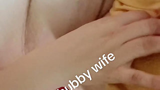 Chubby wife showing her hot body