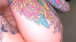 Tatted Mami Bianca Bailee Fucks Macana Man's Big Cock - POV