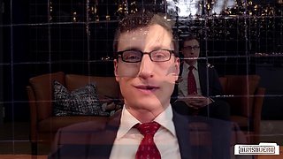 Jason Steel Dominates Busty Blonde on Office Couch