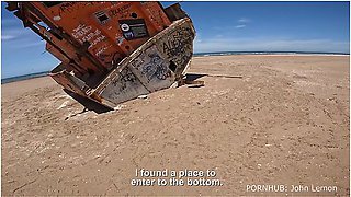 Exploring Stranded Ship Xl - Ass Fucked On The Beach Mei Pang