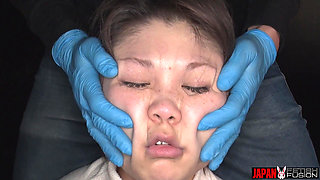 Akane Kamio Lets Her Face Be Manipulated Like Modeling Clay