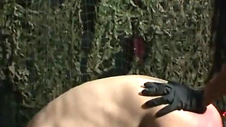 MILF fucks old man with strapon