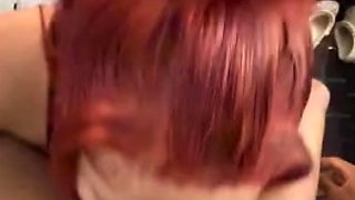 Redhead Genesis Blowjob With Deepthroat POV