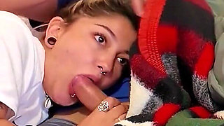 Skinny Jealous of Her Stepbrother's Busty Girlfriend