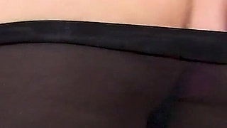 British MILF Sofia Rae Peels off Her Tights and Work Her Craving Pussy with a Dildo