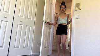 Latina Step Sister Begs for Creampie