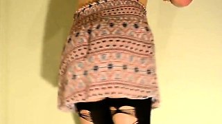 Gaping My Skinny Ass With A Sex Toy