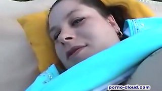 Chubby Big Boobed Slut Sucking And Fucking That Cock Outdoor