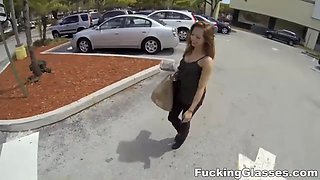Fucking glasses - fucking a hotty before her encounters
