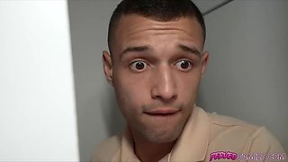 Damn stepbro, your dick is BIG!