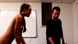 Gaping enema fetish slut toyed