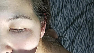 Fucked in Mouth and Sucked Dick Before Sleep